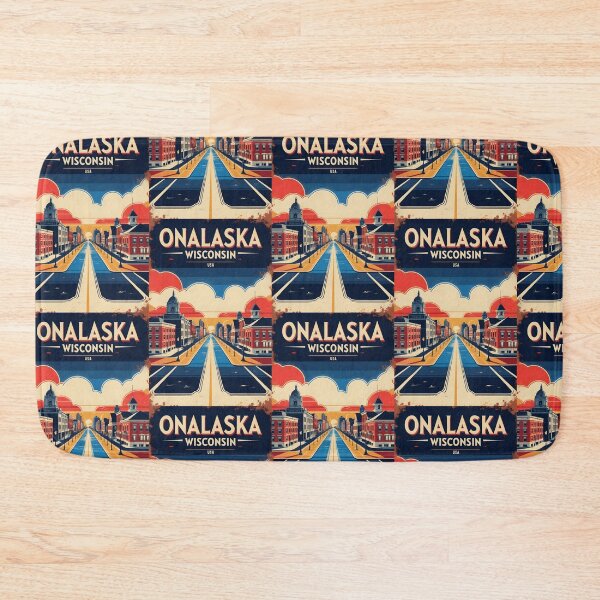Item preview, Onalaska Wisconsin 1950s USA Vintage Travel Tourism designed and sold by TravelersGems.