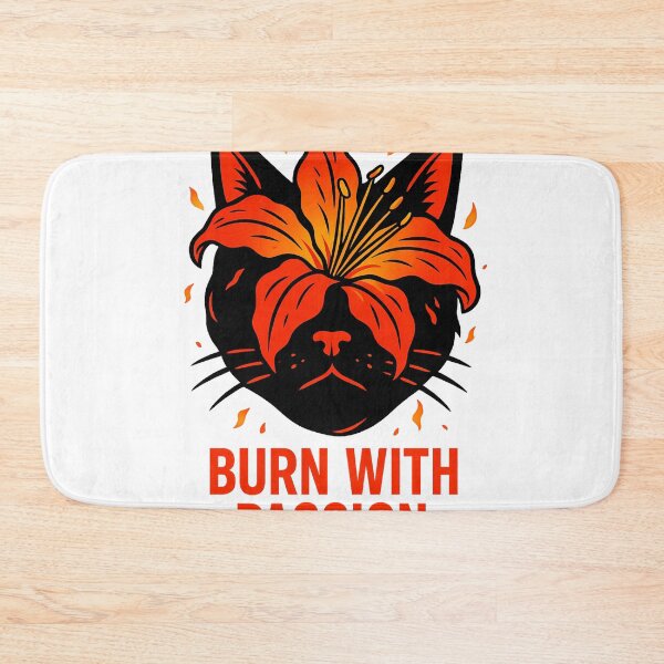 Item preview, Cat burn with passion  designed and sold by witgarage.