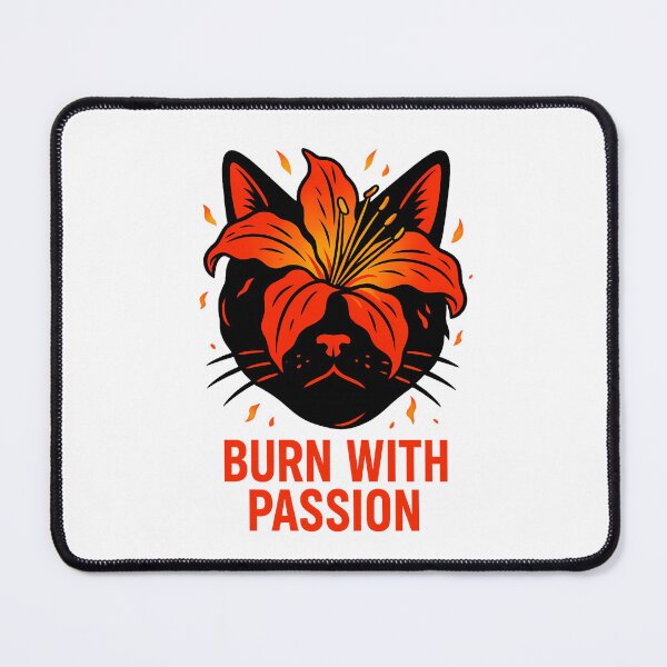Item preview, Cat burn with passion designed and sold by witgarage.