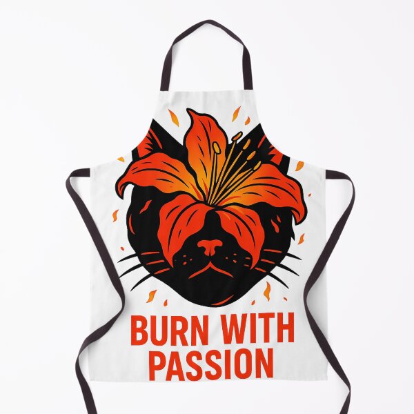 Item preview, Cat burn with passion  designed and sold by witgarage.