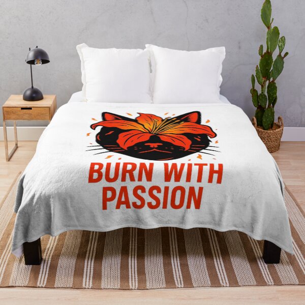 Item preview, Cat burn with passion  designed and sold by witgarage.