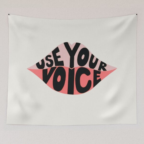 Item preview, Use Your Voice! designed and sold by moonna designs.