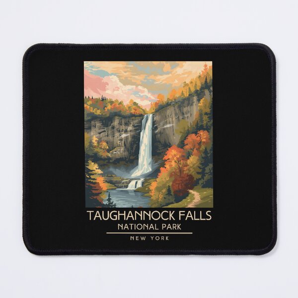 Item preview, A Vintage Illustration of Taughannock Falls State Park - New York  designed and sold by GoodOldVintage.