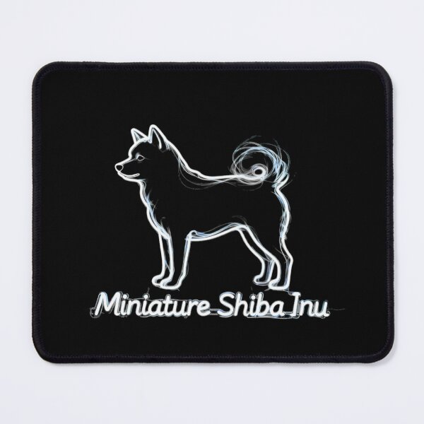 Item preview, Neon Miniature Shiba Inu designed and sold by forget45studio.