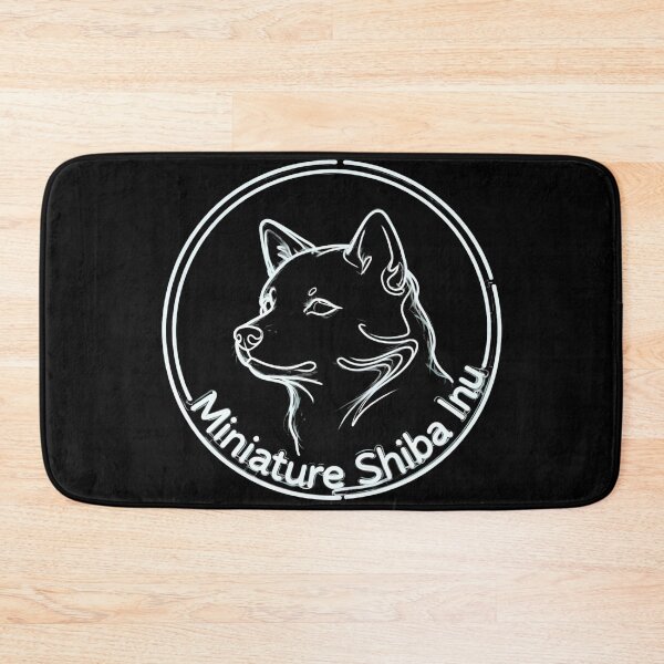Artikelvorschau, Kreis Neonlampe Miniatur Shiba Inu entworfen und verkauft von forget45studio.