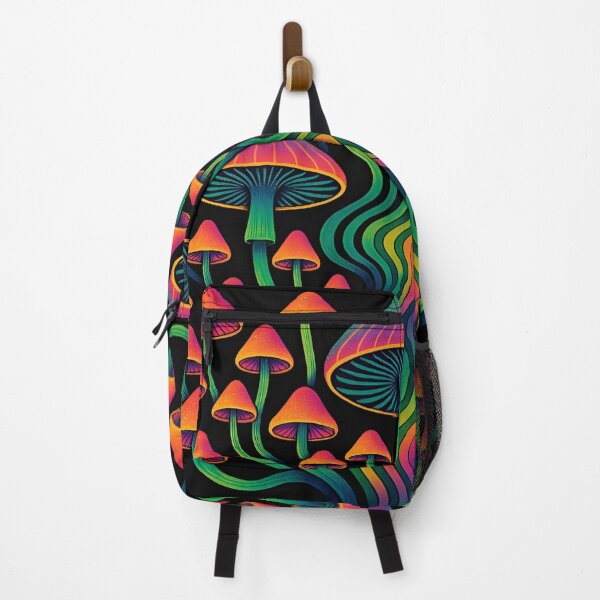 Item preview, Neon Mushroom Symphony – Psychedelic Symmetry designed and sold by BloomOfDesign.