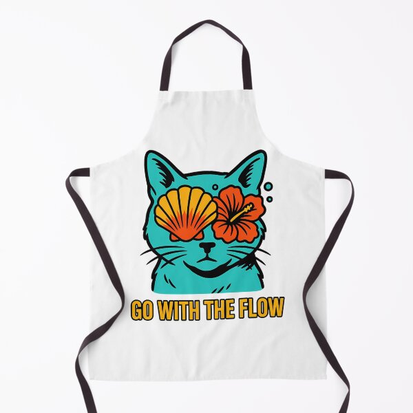 Item preview, Cat go with the flow designed and sold by witgarage.