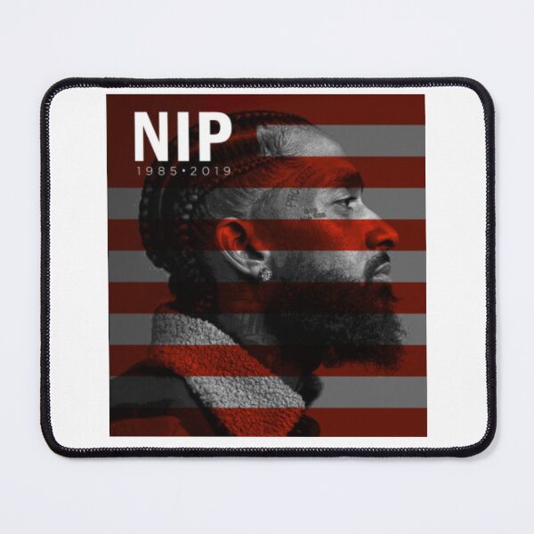 Item preview, Nipsey Hussle Tribute Portrait designed and sold by yatpkw.