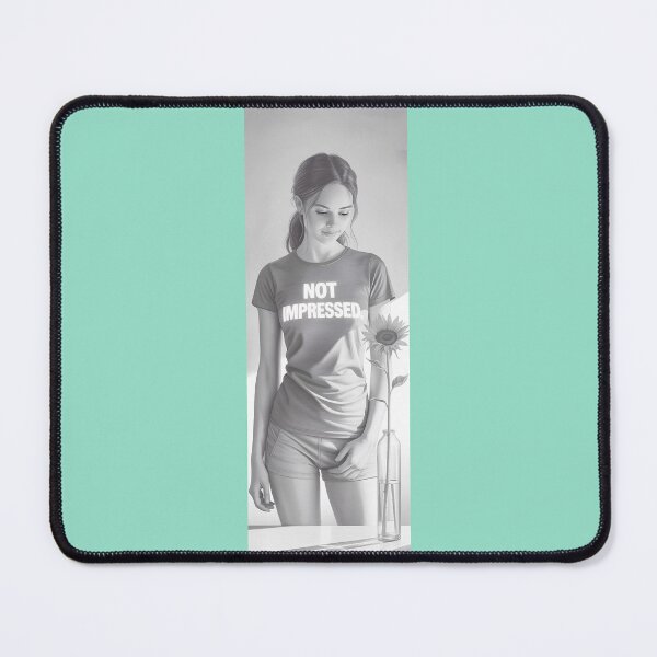 Item preview, Not Impressed Attitude Woman With Sunflower By Merch, Limited Edition designed and sold by kraackforest.
