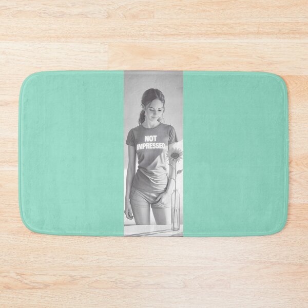 Item preview, Not Impressed Attitude Woman With Sunflower By Merch, Limited Edition designed and sold by kraackforest.