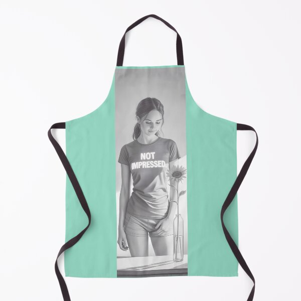 Item preview, Not Impressed Attitude Woman With Sunflower By Merch, Limited Edition designed and sold by kraackforest.