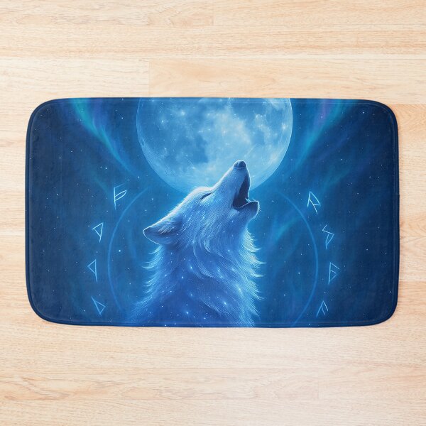 Item preview, Celestial Howl — The Majestic Starborn Wolf designed and sold by VoidBloom Studio.