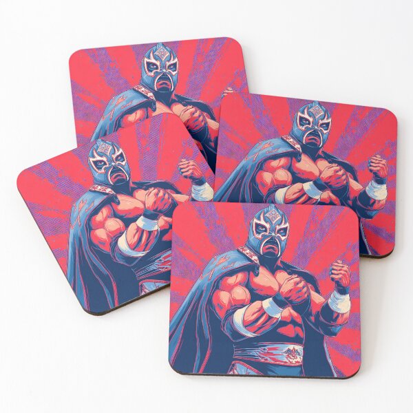 Item preview, Luchador Wrestler – Masked fighter in comic retro style designed and sold by Meiersbeste.