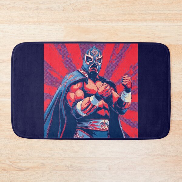 Item preview, Luchador Wrestler – Masked fighter in comic retro style designed and sold by Meiersbeste.