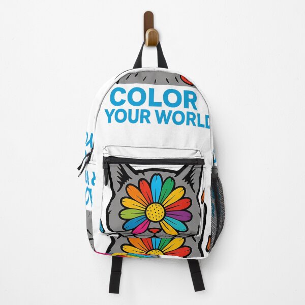 Item preview, Cat color your world designed and sold by witgarage.