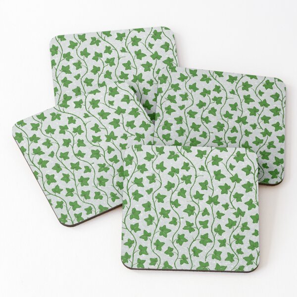 Item preview, Green Ivy Leaf Seamless Pattern designed and sold by SassyArtistry.