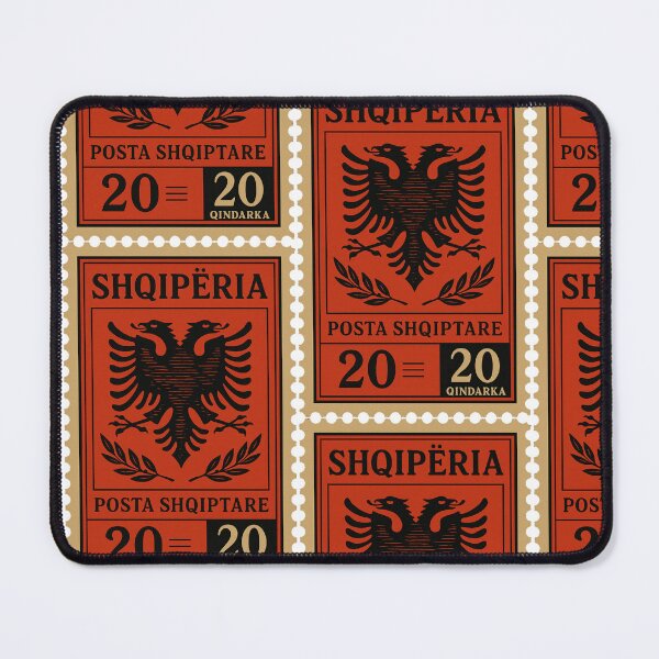 Item preview, Vintage Albania Postage Stamp | Double-Headed Eagle Design designed and sold by Travellerz.