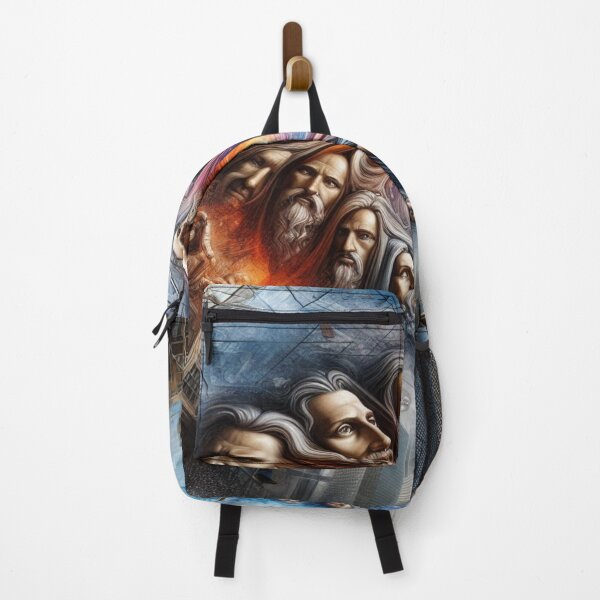Item preview, Cosmic Renaissance – Faces in Transition, Painted Between Time, City and Starlight designed and sold by FotoworldEdel.
