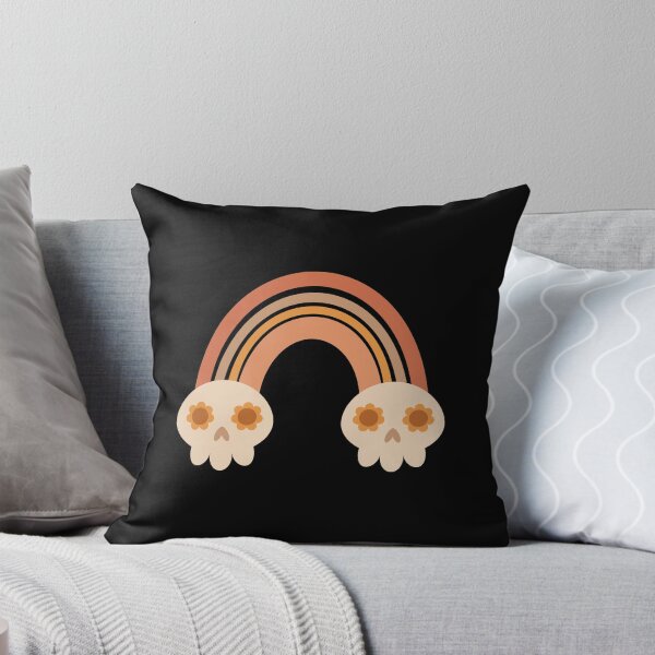 Item preview, Spooky Rainbow with Skulls designed and sold by Julza Art.