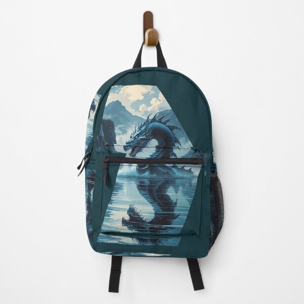 Item preview, Mythical Sea Serpent Emerging from Lake designed and sold by Prachodayat Artworks.