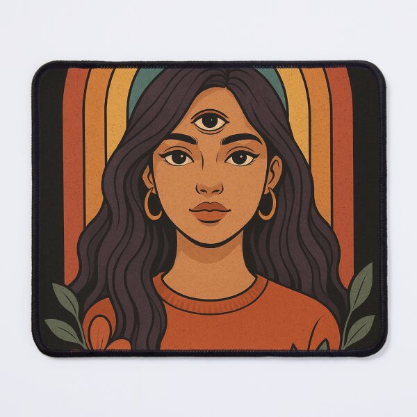 Item preview, “Wild and Free – Boho Woman” designed and sold by DarkNight9.