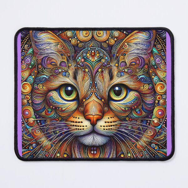 Item preview, Mesmerizing Close-Up Cat Portrait designed and sold by CattyCornerPOD.