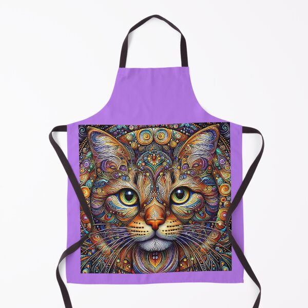 Item preview, Mesmerizing Close-Up Cat Portrait designed and sold by CattyCornerPOD.