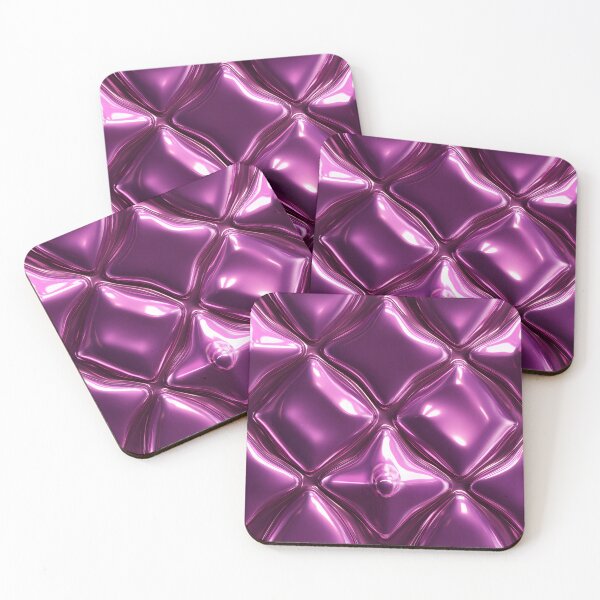 Item preview, Futuristic Pink Chrome Pattern | Aero Frutiger Digital Design 12 designed and sold by Velvetcosmonova.