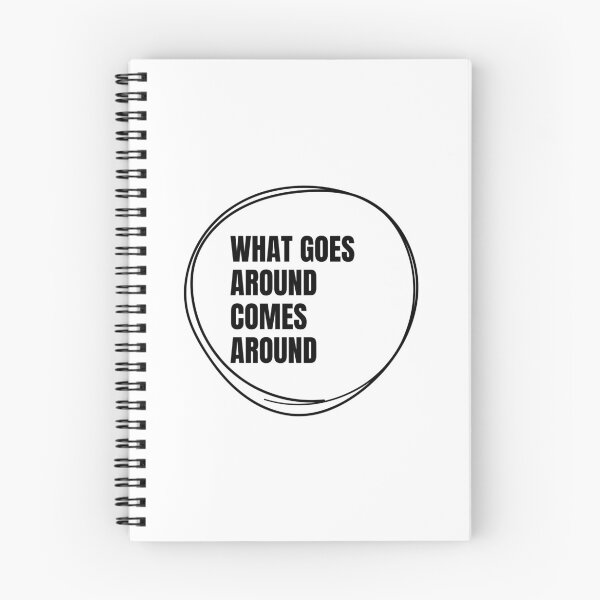Item preview, What goes around comes around. Life is a circle. Its Karma. designed and sold by Fashion Mantra.