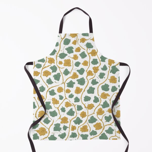Item preview, Green and Gold Ivy Seamless Pattern Transparent Background designed and sold by SassyArtistry.