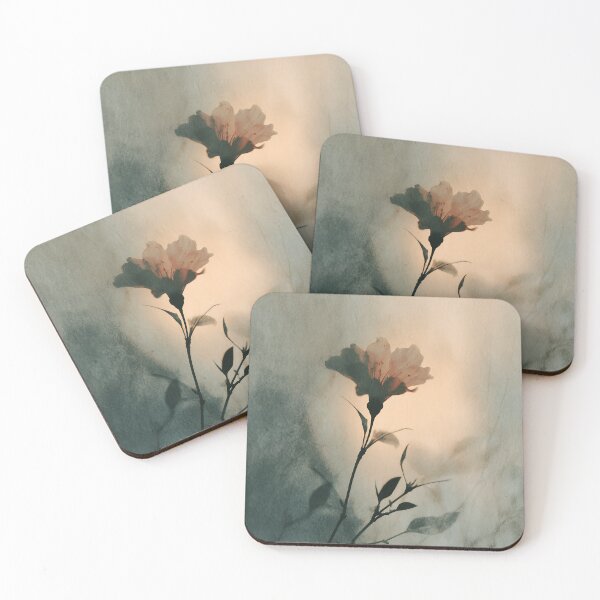 Item preview, Delicate flower – minimalist nature photo art in soft light designed and sold by Meiersbeste.