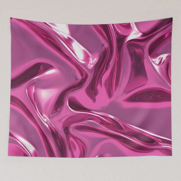 Item preview, Futuristic Pink Chrome Pattern | Aero Frutiger Digital Design 7 designed and sold by Velvetcosmonova.