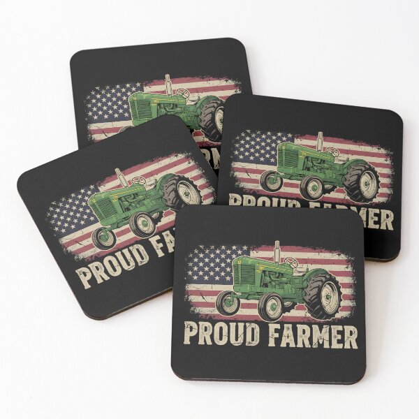 Item preview, Farm Tractor Proud Farmer Patriotic American Flag Tractor designed and sold by Blok45.