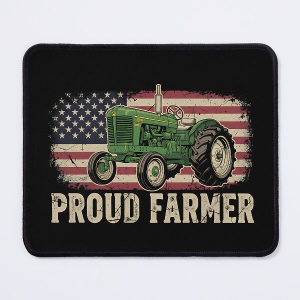 Item preview, Farm Tractor Proud Farmer Patriotic American Flag Tractor designed and sold by Blok45.