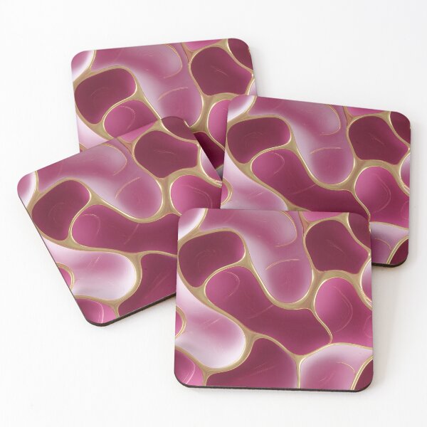 Item preview, Futuristic Pink Chrome Pattern | Aero Frutiger Digital Design 4 designed and sold by Velvetcosmonova.