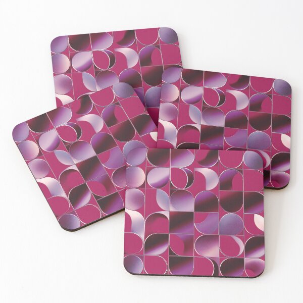 Item preview, Futuristic Pink Chrome Pattern | Aero Frutiger Digital Design 3 designed and sold by Velvetcosmonova.