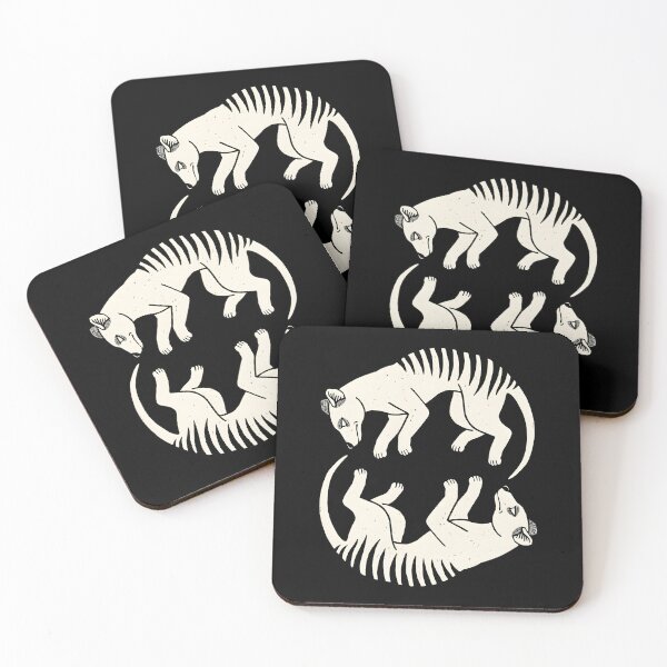 Item preview, Thylacine Lovers - Woodcut 4 Classic 		 designed and sold by cjqinquz21.