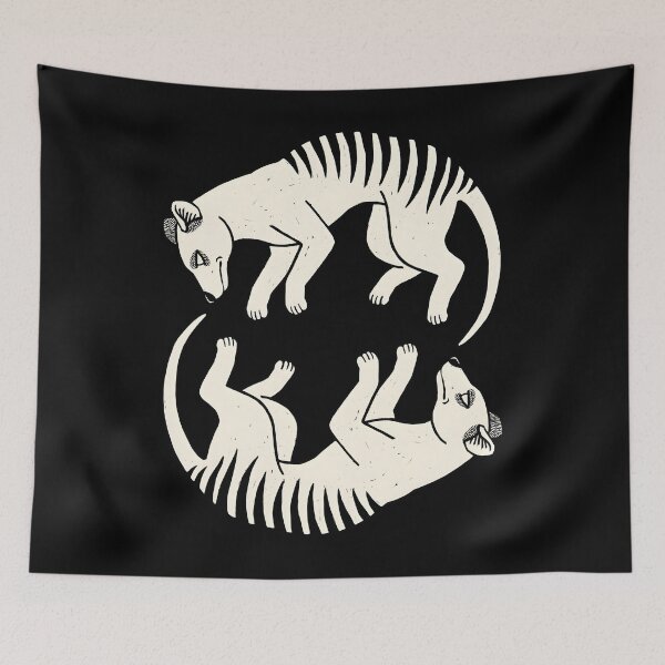 Item preview, Thylacine Lovers - Woodcut 4 Classic 		 designed and sold by cjqinquz21.