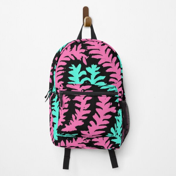 Item preview, Pink and Mint Fern Seamless Pattern Transparent Background designed and sold by SassyArtistry.