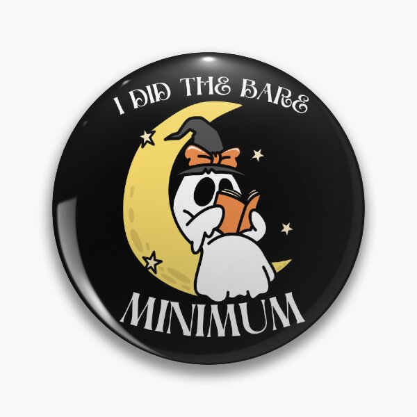 Item preview, I did the bare minimum Funny Ghost Halloween T-Shirt designed and sold by OldSkullDesigns.