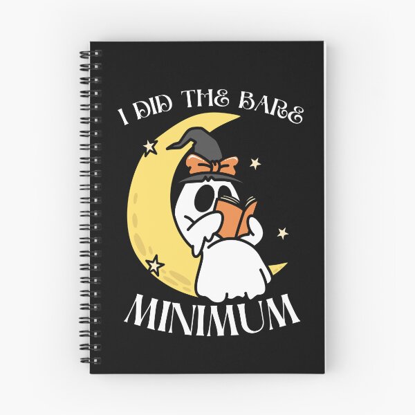 Item preview, I did the bare minimum Funny Ghost Halloween T-Shirt designed and sold by OldSkullDesigns.