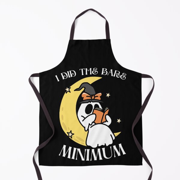 Item preview, I did the bare minimum Funny Ghost Halloween T-Shirt designed and sold by OldSkullDesigns.