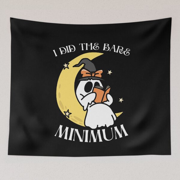 Item preview, I did the bare minimum Funny Ghost Halloween T-Shirt designed and sold by OldSkullDesigns.