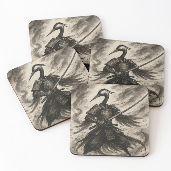 Item preview, Crane Samurai Duelist designed and sold by Thanabordee.