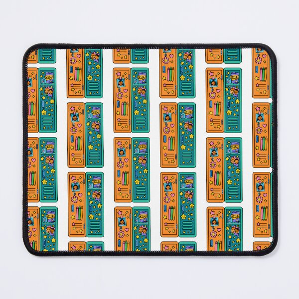 Item preview, Back to school themed colorful locker design with photos and stars, background, AI generated designed and sold by dvoevnore.