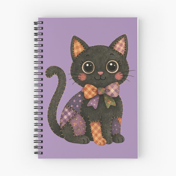 Item preview, Patchwork Black Cat  designed and sold by rmcbuckeye.