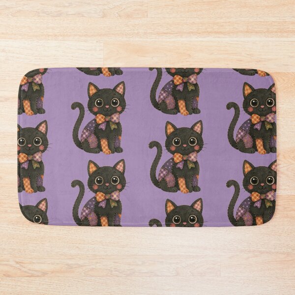 Item preview, Patchwork Black Cat  designed and sold by rmcbuckeye.