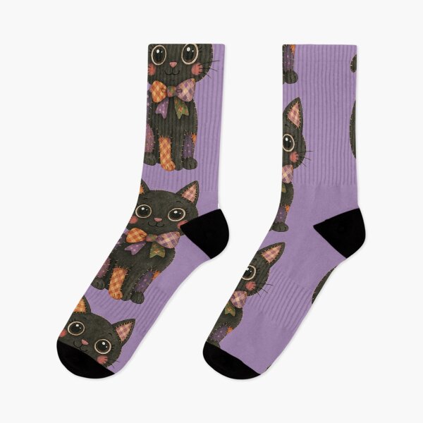 Item preview, Patchwork Black Cat  designed and sold by rmcbuckeye.