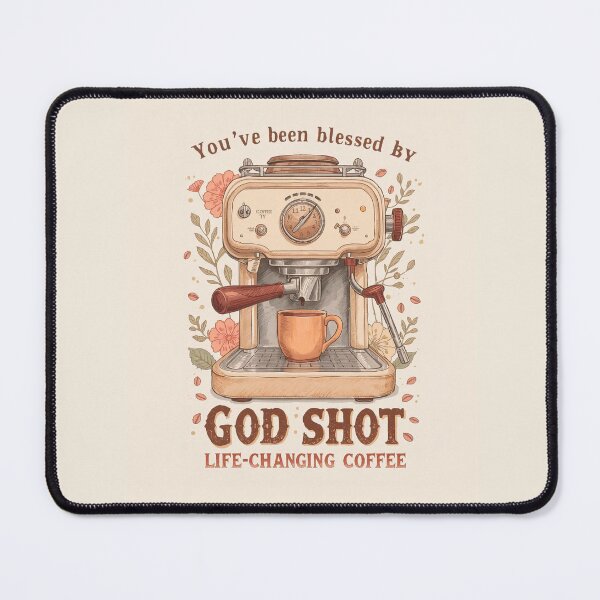 Item preview, You’ve Been Blessed by God Shot – Life-Changing Coffee Art designed and sold by Taika Tori Art .
