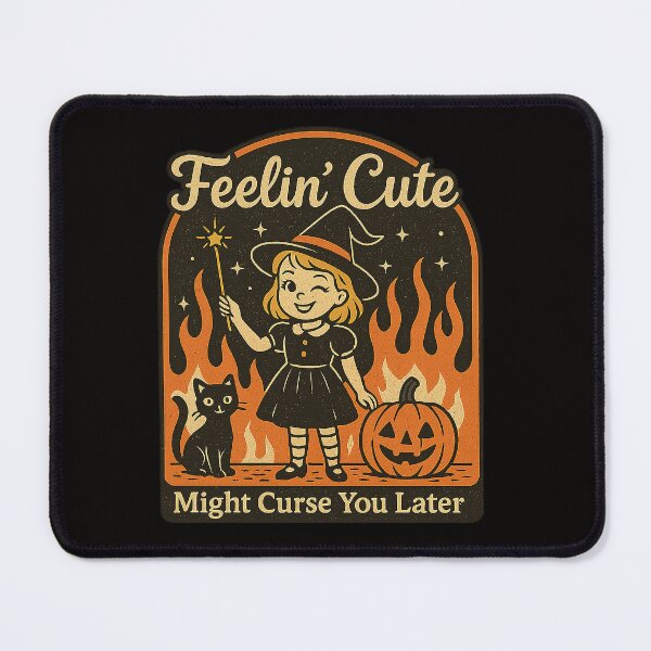 Item preview, Feeling cute might curse you later designed and sold by HEXANDGLOSS.